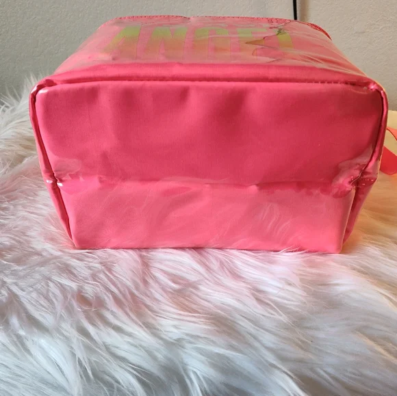 Victoria's Secret Pink and Yellow Beach Angel Crossbody Lunch Bag - Picture 3 of 7
